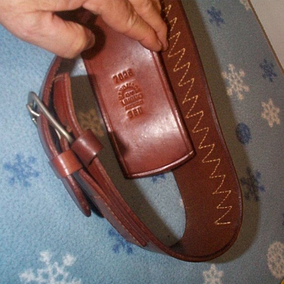 Vintage Viking Leather Holster and belt - Picture 2 of 7